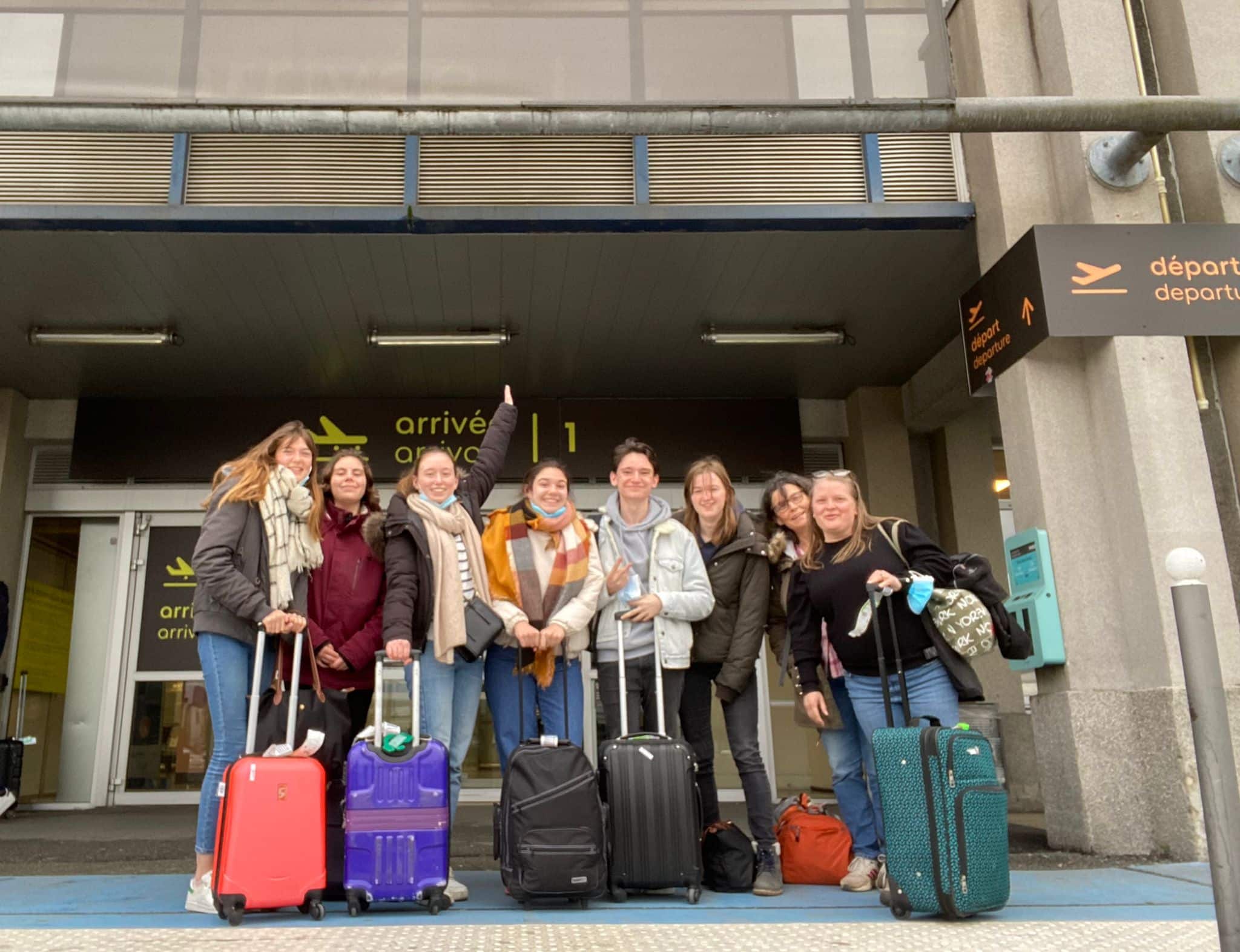 Six élèves de terminale en voyage solidaire à Lyon