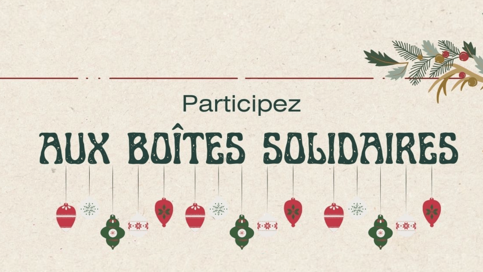 Nous associons deux de nos projets solidaires : la soupe et les boîtes cadeaux !