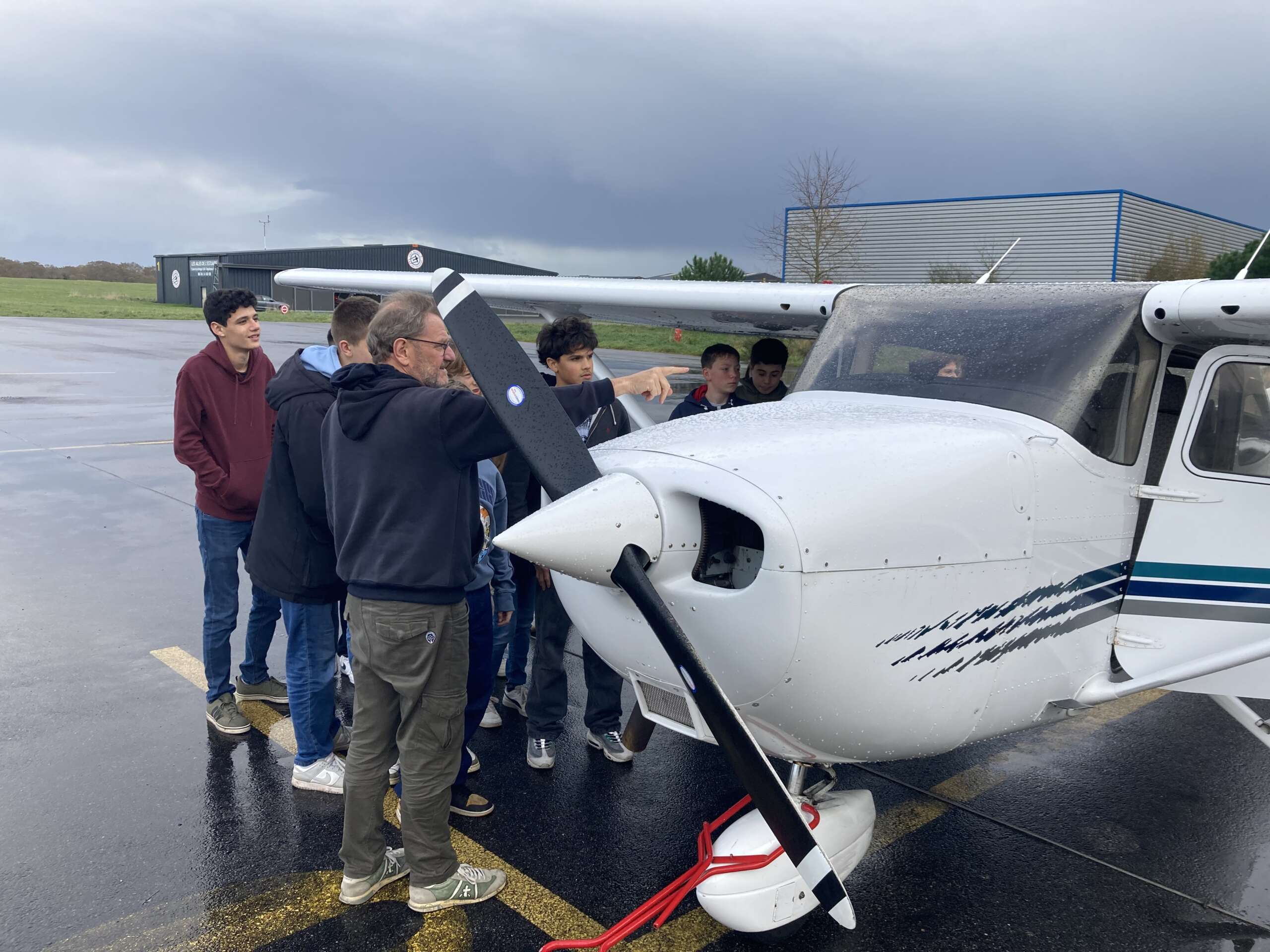 Visite de l’aérodrome de La Baule